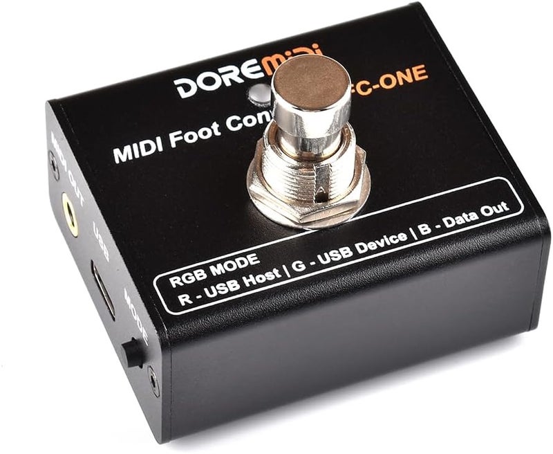 DOREMiDi MIDI Foot Pedal Controller FC-ONE(FC-1) - Image 1